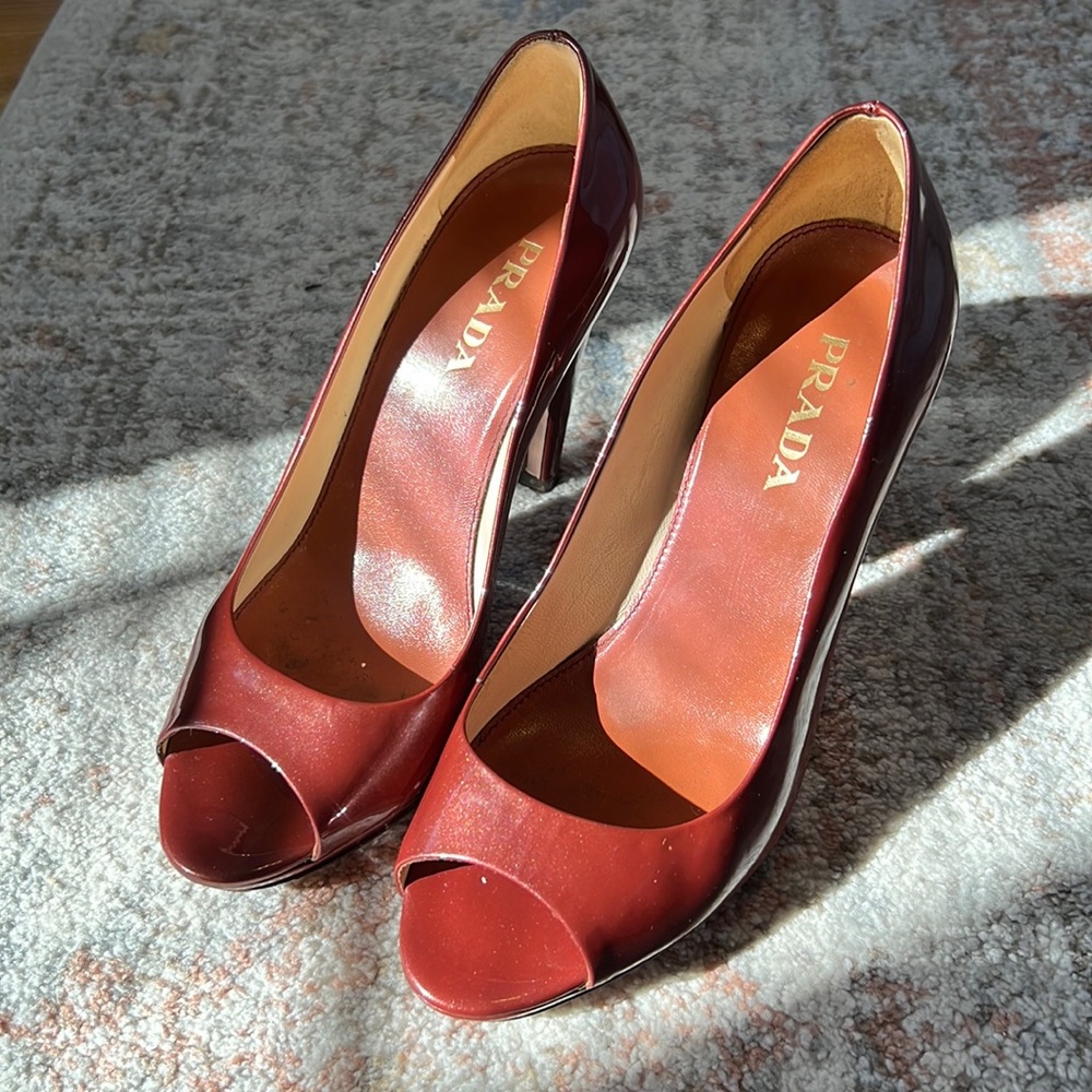 Prada Curved Heel